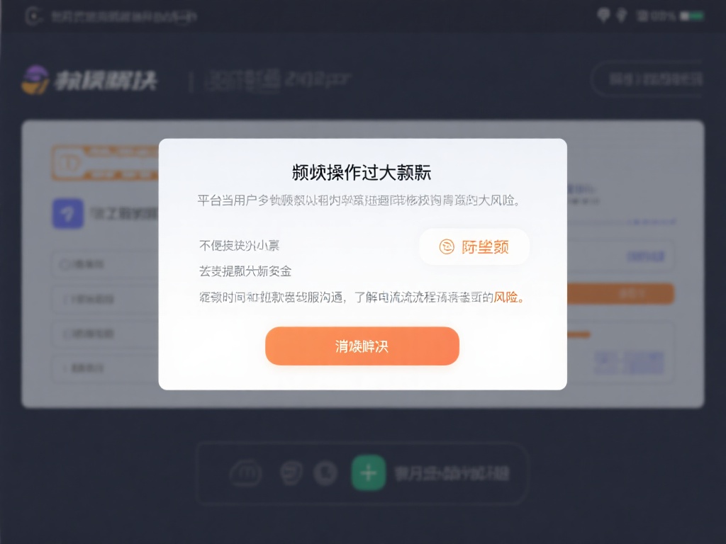 频繁操作或大额提款
当用户短时间内多次发起提款请
