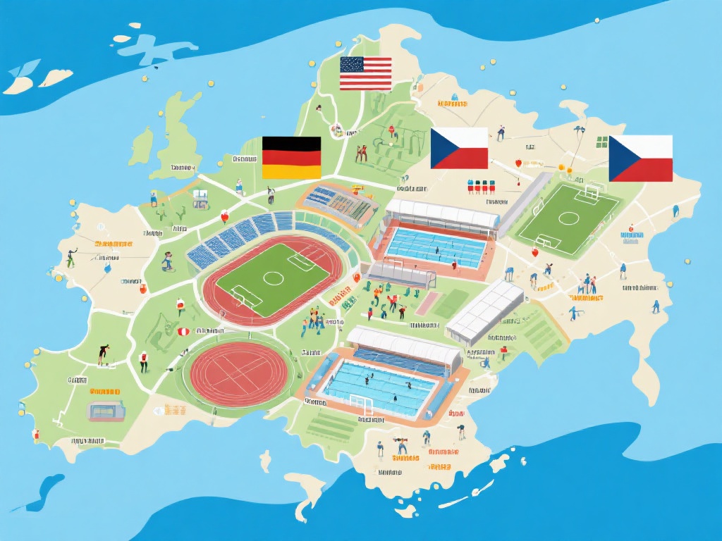 中欧地区涵盖了多个国家，如德国、奥地利、捷克等，体